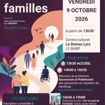 Affiche Café des familles 2026